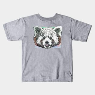 Red panda Kids T-Shirt